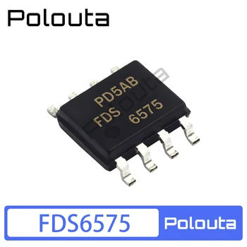 10 Шт Полевой транзистор FDS6575 SOP8 Посылка с Несколькими спецификациями Электрический Компонент Diy Электронный комплект Бесплатная Доставка