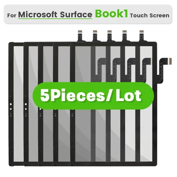 5 шт. Оригинал Для Microsoft Surface Book 1703 1704 1785 Сенсорный экран Дигитайзер В Сборе Для Surface Book 1/2 Сенсорная Замена