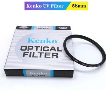 58 мм УФ-фильтр, объектив камеры Kenko, Цифровой протектор для защиты объектива камеры, аксессуары для фильтров nd fujifilm nikon