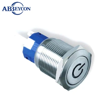 ABBEYCON 19 мм светодиодные индикаторы светодиодный индикатор водонепроницаемый контрольный светильник питания