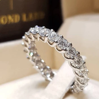 CAOSHI Простое Шикарное кольцо с блестящим кристаллом для женщин, Элегантные аксессуары для помолвки, Модные универсальные украшения для леди