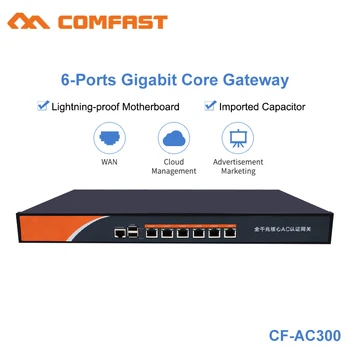 Comfast CF-AC300 6 Портов Gigabit AC WiFi Core Gateway Корпоративный Маршрутизатор с Балансировкой нагрузки Multi Wan Wifi Project Контроллер Роуминга