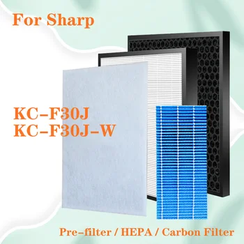 HEPA и Дезодорирующий Угольный фильтр Замена фильтра Увлажнителя воздуха для Sharp air purifier KC-F30J KC-F30J-W