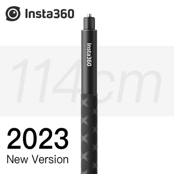 Insta360 114 см Невидимая Селфи-палка для Insta360 X3/ONE X2/RS/GO 2 Оригинальные Аксессуары для селфи-палки 2023 Новая версия