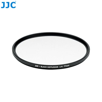 JJC 82 мм 1/4 Диффузионный Черный профессиональный фильтр для тумана Видео Свадьба Для камеры С многослойным покрытием