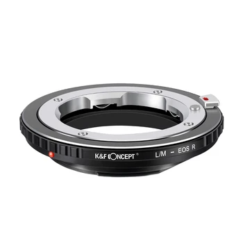 K & F Concept Адаптер для объективов Leica M L/M к Canon RF EOS R Адаптеры для крепления объектива Кольцо Для Корпуса Зеркальной камеры Видеоаксессуары L/M-EOS