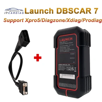 Launch X431 DBScar VII 7 Поддержка DBScar7 протокола CANFD CAN FD DOIP Bluetooth Разъем Сканер кода для XPRO5/Prodiag/DZ/XD