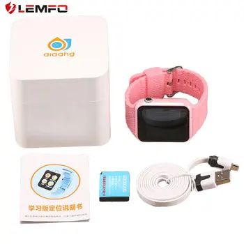 LEMFO V7K Детские смарт-часы, монитор безопасности, Защита от потери местоположения, GPS-трекер, экран дисплея, водонепроницаемый