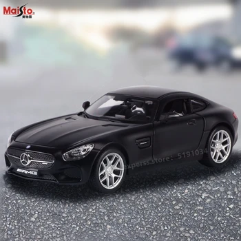 Maisto 1: 24 Mercedes-Benz серия легкосплавных гоночных автомобилей с откидным верхом модель автомобиля из легкосплавного сплава, имитирующая коллекцию украшений автомобиля, подарочная игрушка