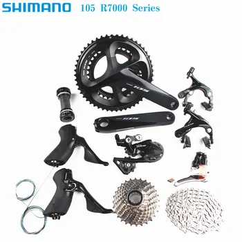 SHIMANO 105 R7000 11 speed grouppet короткая клетка ss 11-28 кассета HG601 цепная пайка на дорожный велосипед обновление велосипеда за 5800