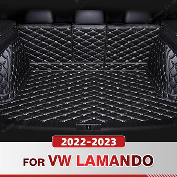 Автоматический коврик для багажника с полным покрытием VOLKSWAGEN VW Lamando 2022 2023, накладка для багажника автомобиля, Аксессуары для защиты салона Грузового лайнера