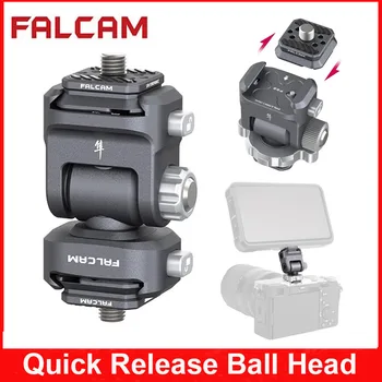 Быстроразъемный Штатив для монитора FALCAM F22 С регулируемой насадкой для камеры с 2-полосной регулировкой и системой быстрого переключения холодного башмака для мужчин