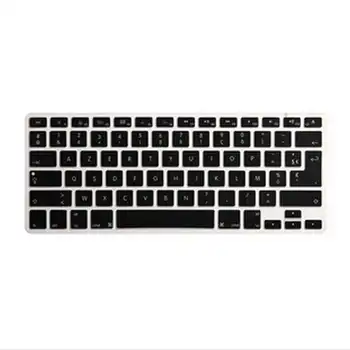 Великобритания ЕС США Макет Французский AZERTY Бельгийский Силиконовый Чехол для клавиатуры 5 шт. для всех Apple MacBook Pro Air Retina 13 15 17