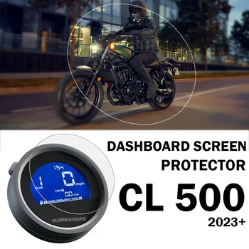 Для Honda CL500 2023 + Защитная пленка для экрана приборной панели CL 500 Аксессуары TFT LCD Защитная пленка для экрана прибора