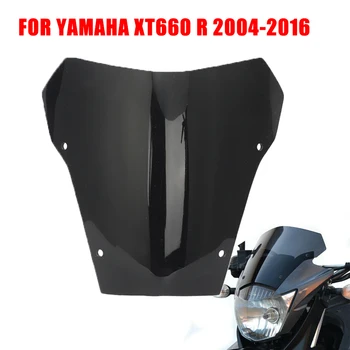 Для Yamaha XT660 R 04-16 Лобовое Стекло, Козырек для Пробега по Ветровому Стеклу, Козырек От Переднего Ветра, Дефлекторы XT660 R, Аксессуары Для мотоциклов