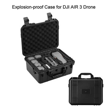 Для Дрона DJI AIR 3 Взрывозащищенный Футляр-коробка Жесткий Корпус Противоударный Защитный Чехол Для Переноски Сумка Для Хранения Air 3 Аксессуары