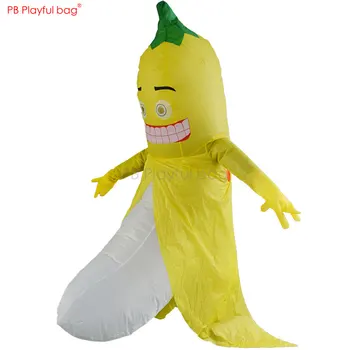 Игривая сумка 2020, новая надувная одежда с пародией на банан, Забавные игрушки для косплея для взрослых, Рождественская одежда для вечеринки в честь Хэллоуина, одежда для косплея AA58