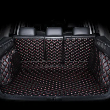 Изготовленный на заказ коврик для багажника автомобиля AUDI всех моделей Q3 Q5 Q7 SQ5 S6 RS3 RS4 TT Кожаные детали интерьера Автоаксессуары