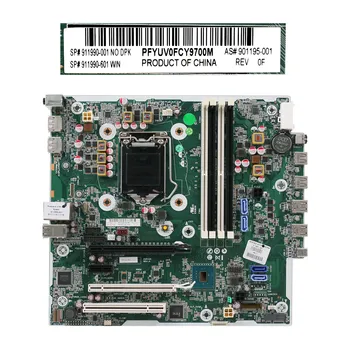 Используется Для материнской платы HP ProDesk 600 680 G3 MT PCI 911990-601 911990-001 901195-001 Q270 DDR4 100% Протестирована Быстрая доставка