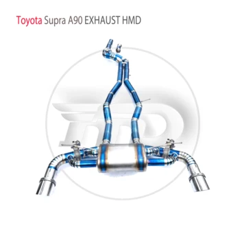 Клапан производительности выхлопной системы из титанового сплава HMD Catback подходит для глушителя Toyota Supra A90 для автомобилей