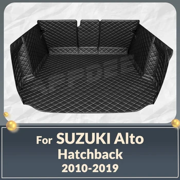 Коврик для багажника Suzuki Alto Хэтчбек 2010-2019 18 17 16 15 14 13 12 11, автомобильный чехол, аксессуары для защиты салона