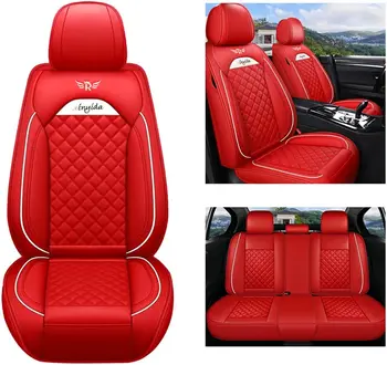 Кожаный чехол для автомобильного сиденья Citroen C4 Aircross 2012-2017, Универсальная Роскошная Защитная подушка для сиденья, Аксессуары для интерьера