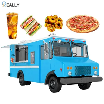 Коммерческий грузовик для продажи мороженого в рулонах, Кофейный фургон Panini Van для приготовления завтрака, закусок, кухни, передвижной магазин