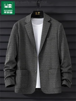 Куртка, высококачественный костюм, мужской Весенне-осенний деловой повседневный костюм в корейском стиле, осенняя одежда, куртка, верхние пальто, пальто для мужчин