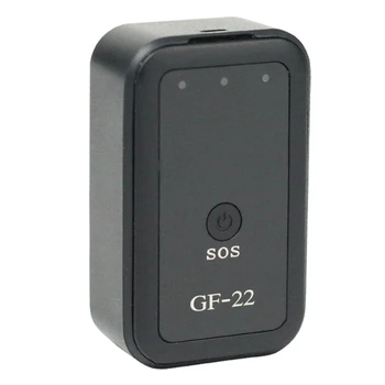 Мини-GPS-локатор GF22, Беспроводное интеллектуальное устройство точного позиционирования, устройство для отслеживания местоположения автомобиля, мотоцикла, противоугонный позиционер