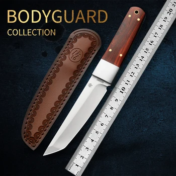 Мини-помощник M390 Из порошковой стали, прямой нож, нож для выживания на открытом воздухе, кемпинг, острый фруктовый нож, портативный нож для самообороны