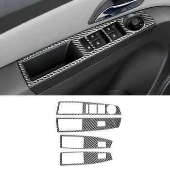 Накладка на панель управления окном из углеродного волокна для Chevrolet Cruze 2009-2015, аксессуары для интерьера
