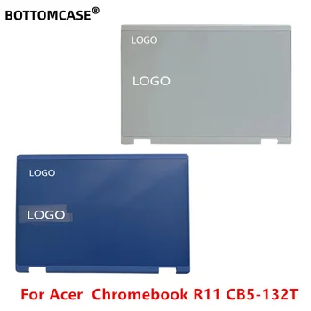 Нижний ЧЕХОЛ Новый для Acer Chromebook R11 CB5-132T ЖК-задняя крышка сине-белого цвета
