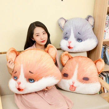 Новая популярная мультяшная милая мышь, плюшевая игрушка, модная креативная мягкая кукла-животное, подушка, детский праздничный подарок на День рождения