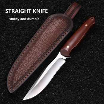 Ночной сталкер, уличные ножи, прямой нож для выживания в дикой природе, рыбалка, альпинизм, нож для самообороны в дикой природе, нож