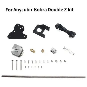 Обновление для Anycubi Kobra Dual Z Axis Kit Ходовой Винт с 350 мм Двойной осью Z Шаговый Двигатель Y-Образный Кабельный Комплект Деталей 3D-принтера