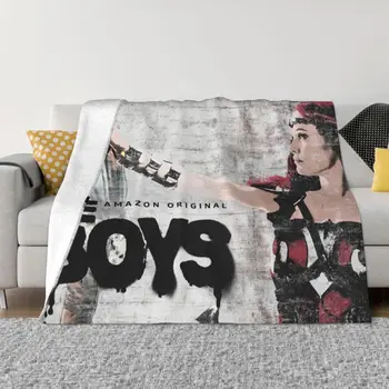 Одеяла для телешоу мальчиков Клары Райзингер, Теплый фланелевый плед для кровати, Покрывало для дивана