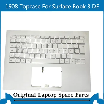 Оригинал для Microsoft Surface Book 3 1900 1908 Topcase с клавиатурой 13,5 дюймов GER DE