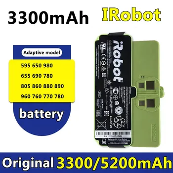 Оригинальный Сменный Аккумулятор iRobot 3300/5200 мАч для Roomba 595 650 980 655 690 780 805 860 880 890 960 760 770 780