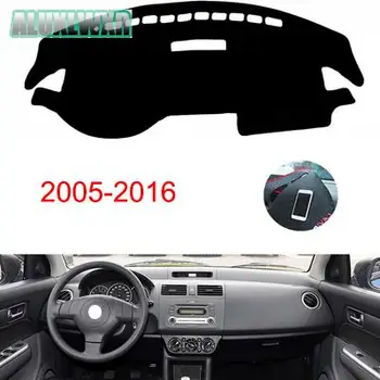 Приборная панель автомобиля, избегающая освещения, приборная платформа, покрытие стола, коврики, автоаксессуары для suzuki Swift с 2005 по 2016 год
