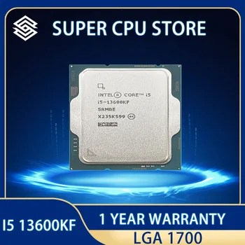 Процессор Intel Core i5-13600KF i5 13600KF, 3,5 ГГц, 14 ядер, 20 потоков, 10 нм, L3 = 24M, 125 Вт, LGA 1700 лоток, новый, без