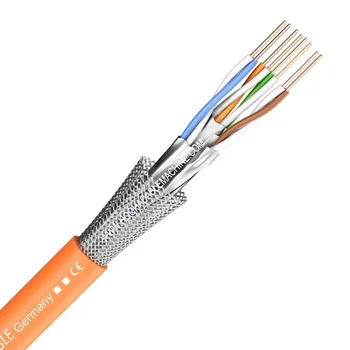 Сетевой кабель с индивидуальной структурой cat 6a/7/7a Экранированный сетевой кабель lan FTP/SFTP/STP высокоскоростной передачи