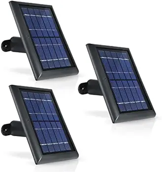 Солнечная панель 6 В с кабелем длиной 13,1 фута / 4 м, совместимая только с Arlo Ultra / Ultra 2, Arlo Pro 3 / Pro 4 и Arlo Floodlight (3 шт., Вт