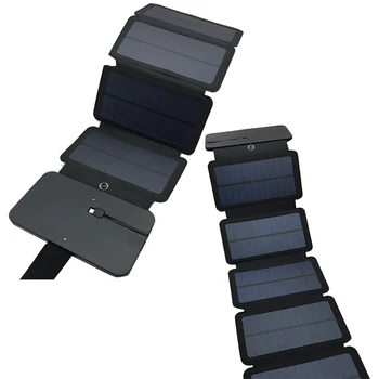 Солнцезащитные Складные Солнечные батареи, зарядное устройство, USB-устройства вывода 5V, Портативные Солнечные панели Для зарядки смартфонов