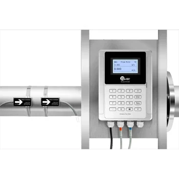 Тип ввода жидкости для воды Высокой точности FHS300 Жидкостный ИЛИ Зажимной На ультразвуковом расходомере DN25mm ~ DN1200mm