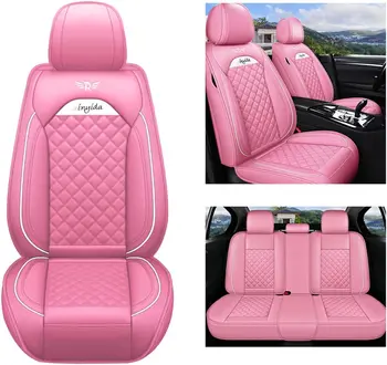 Чехол для автомобильного сиденья Универсальный полный для Toyota 4runner 1996-2002, Розовый Роскошный протектор сиденья, Аксессуары для интерьера автомобиля