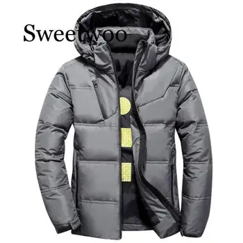 Элегантное зимнее пальто, мужская качественная теплая толстая куртка, парка, мужская теплая верхняя одежда, куртка, пальто