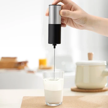 Электрический Вспениватель молока Ручной Взбиватель Яиц Кофе Молочный Напиток Миксер Для Взбивания Яиц Пенообразователь Бытовой Кухонный Инструмент Для Приготовления Пищи